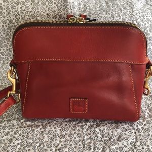 New with tags Florentine Leather Cameron Crossbody Red